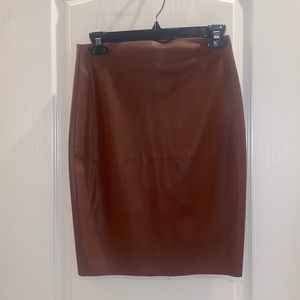 Brown Pencil skirt